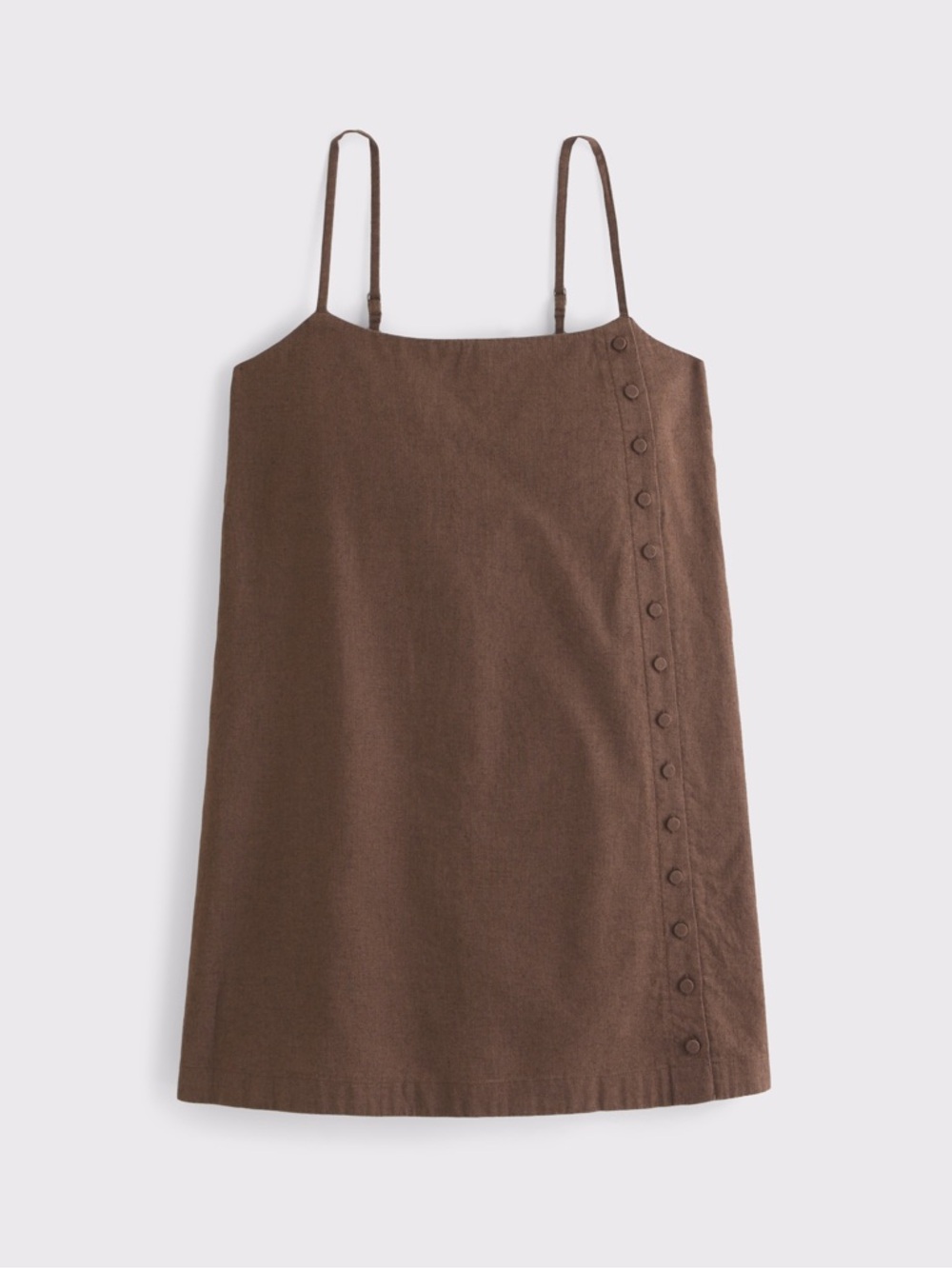 [NWT] Abercrombie & Fitch Linen-Blend Button Skort - Size Medium Tall